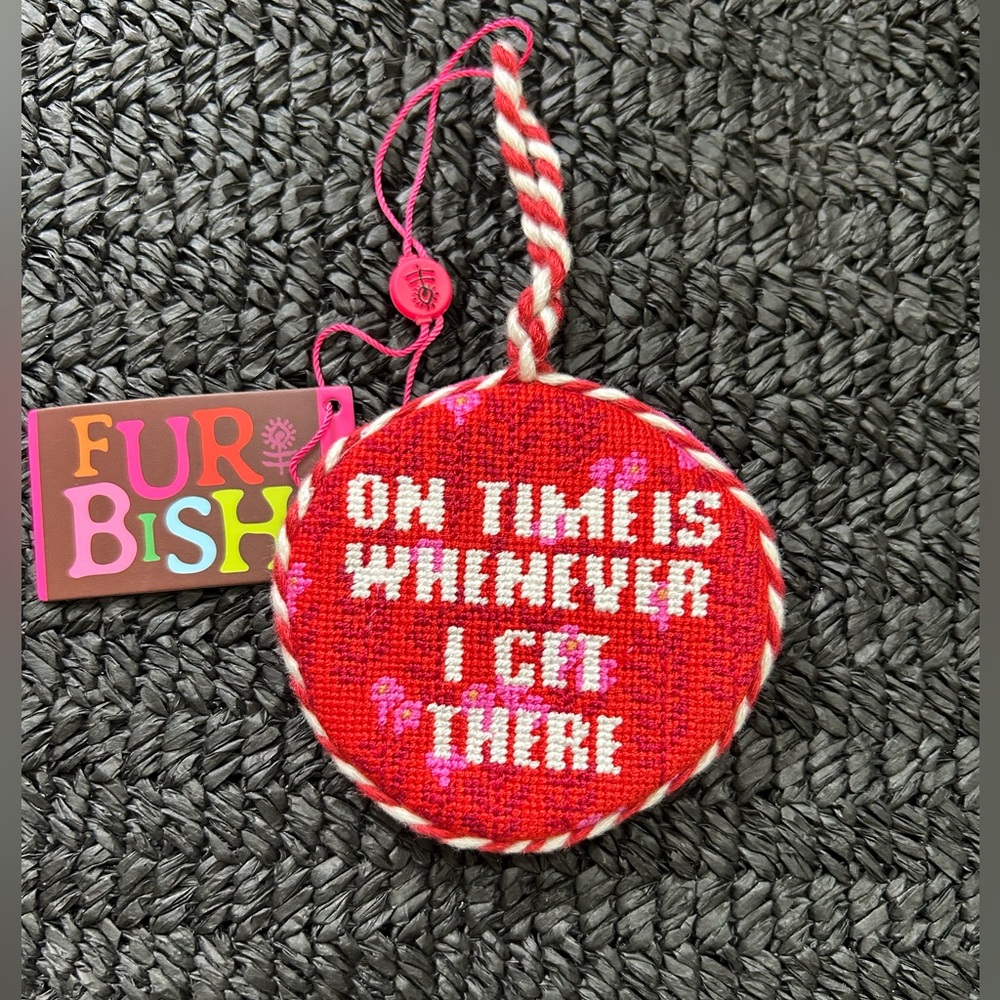 Furbish Studio Needlepoint Ornament
